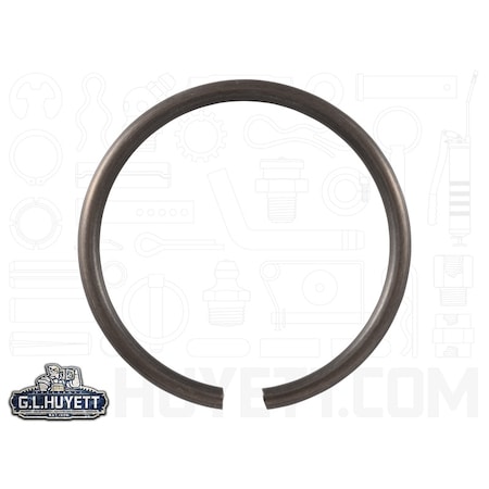 Huyett External Retaining Ring, Steel Black Phosphate Finish, 35 mm Shaft Dia DRP-035